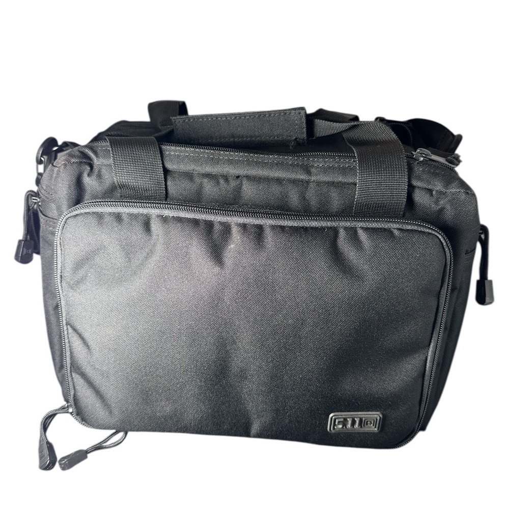 5.11 Tactical Range Qualifier Bail Out Shoulder Ready Tote Bag Black Clip